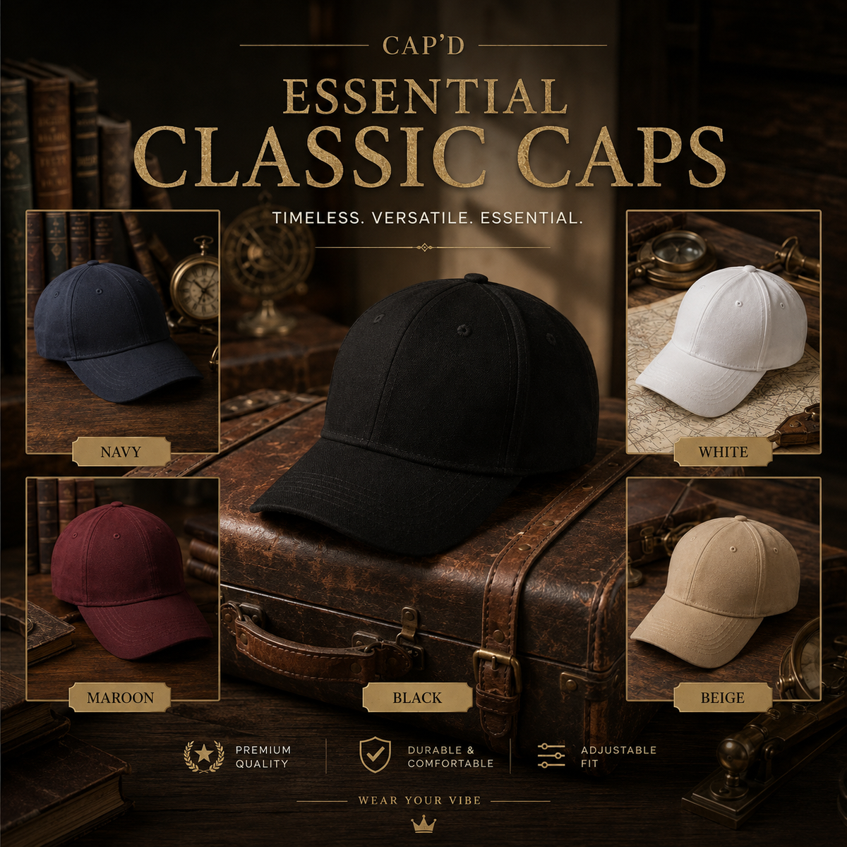 Essential Classic Caps