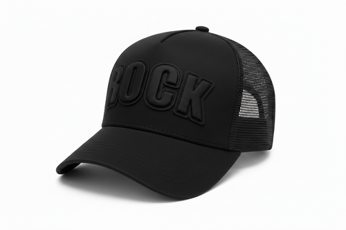 ROCK Signature Trucker Cap - Black