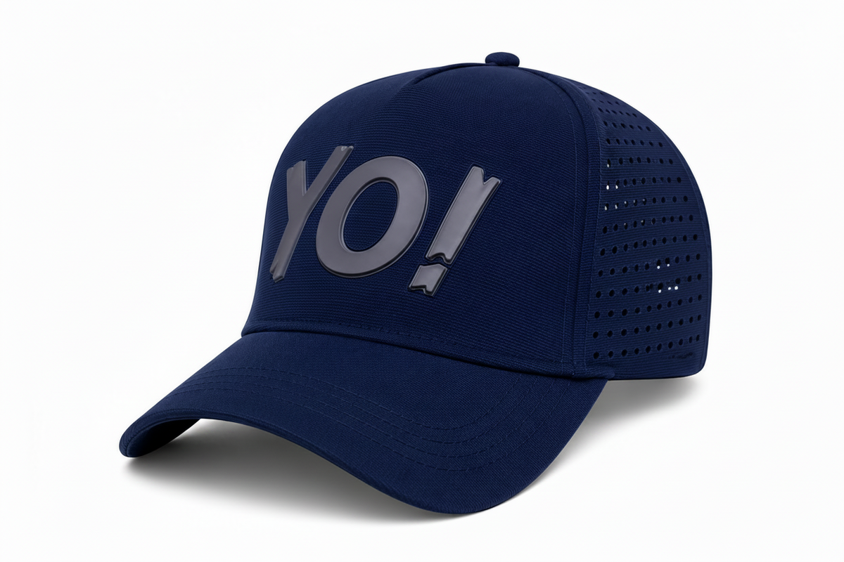 YO! Trucker Cap - Navy
