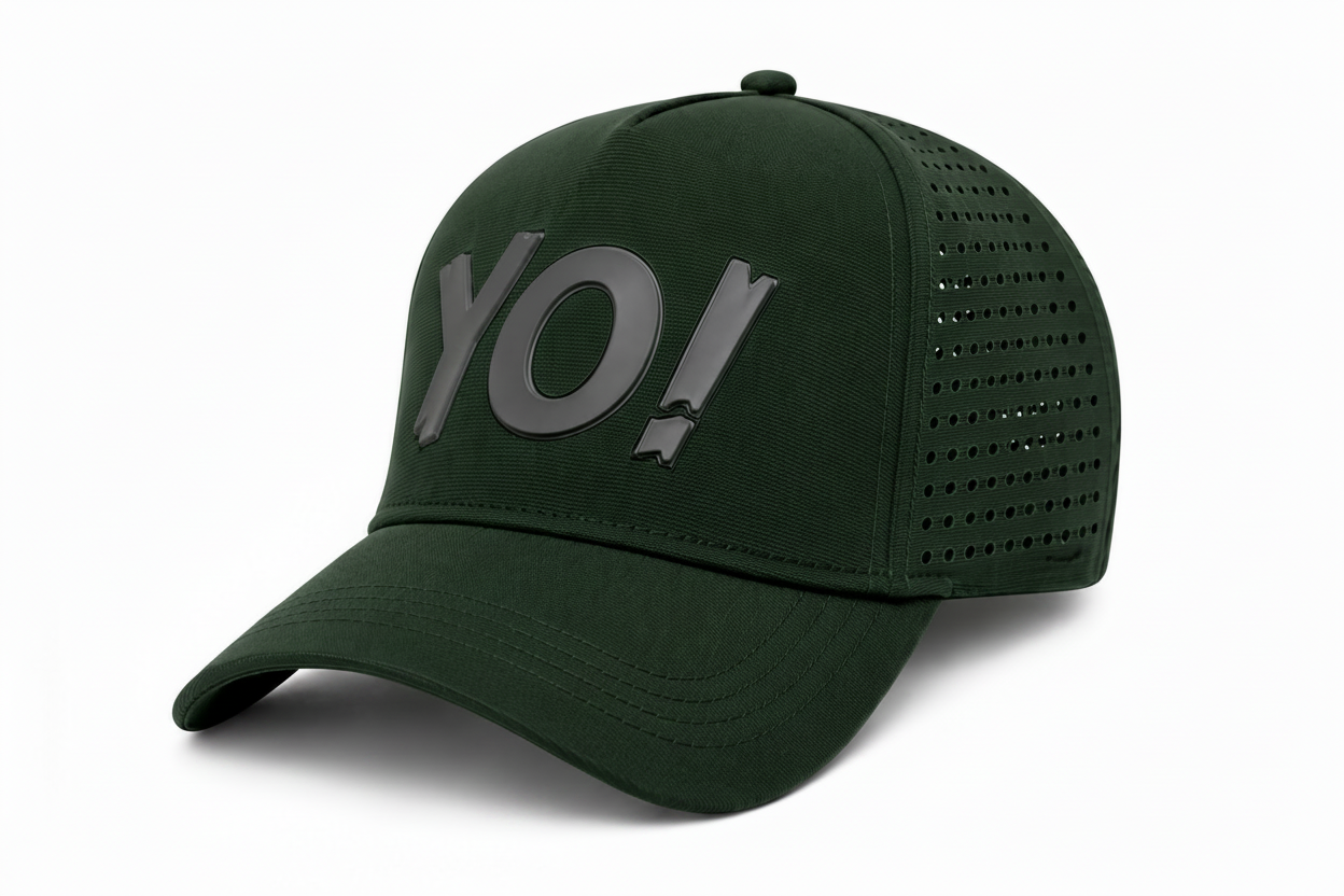 YO! Trucker Cap - Green